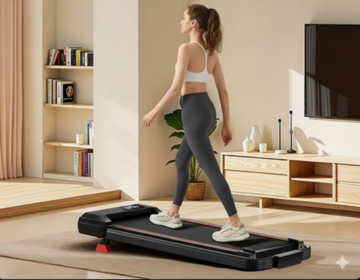 Tapis de marche Lontek - Ultra-silencieux pour marche quotidienne à domicile