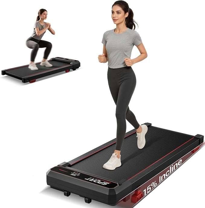 Lontek Tapis de marche 8 km/h inclinable