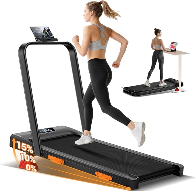 Lontek Tapis de marche 8 km/h inclinable