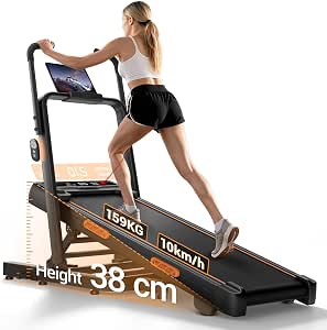 Lontek Tapis de marche pliable 10 km/h inclinable