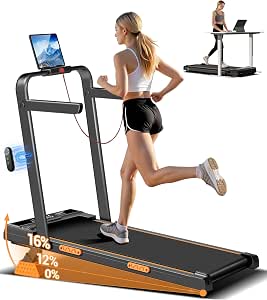 Lontek Tapis de marche pliable inclinable