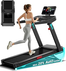 Lontek Tapis de course 14 km/h inclinable