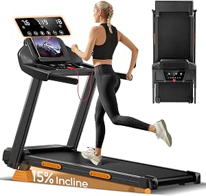 Lontek Tapis roulant pieghevole 12 km/h con inclinazione