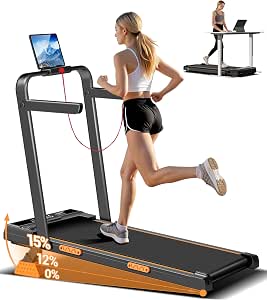 Lontek Tapis roulant pieghevole 10 km/h con inclinazione