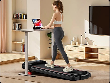 Tapis de marche Lontek sous bureau - Télétravail actif et productif